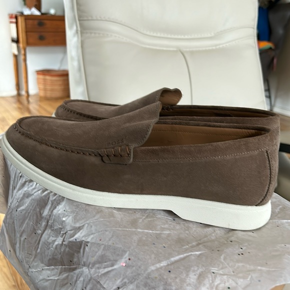 Mens Boss slide on shoes - Picture 2 of 6